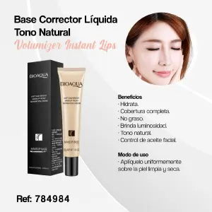784984-BASE CORRECTOR LÍQUIDA TONO NATUR
