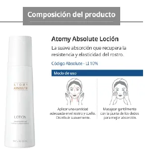 LOCIÓN ABSOLUTE CELL ACTIVE ATOMY