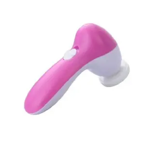 Masajeador facial 5 en 1 pilas portátil