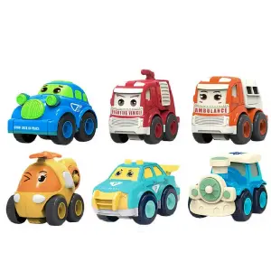 Carros Camion Helicoptero De Impulso Col