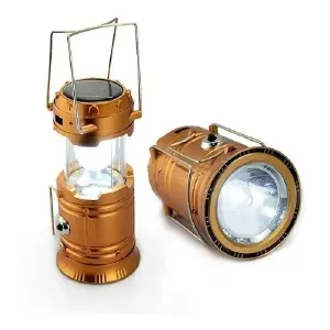 Lámpara Linterna Solar Usb Hs-5900T