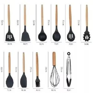 SET DE UTENCILIOS DE COCINA 12 PZS JX 2