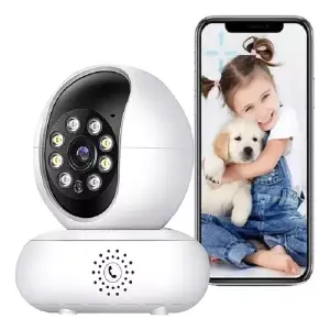 CAMARA DE SEGURIDAD WIFI PANORAMICA 360
