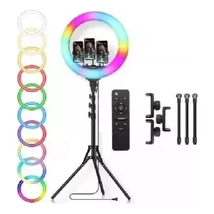 Aro De Luz Flash 45 Cm Con Trípode Para