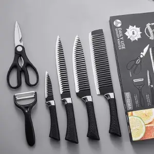 SET CUCHILLOS PROFESIONALES 6 PIEZAS - SET CUCHILLOS PROFESIONES 6 PCS