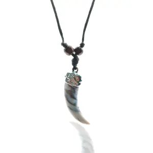 Collar Colmillo + estuche