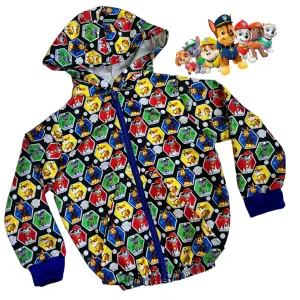 Chaqueta rompevientos niño paw patrol