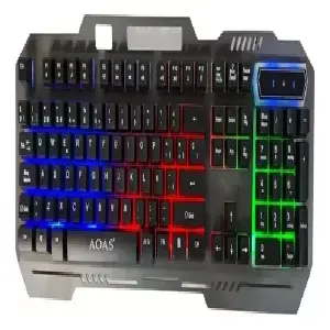 Teclado Español Alámbrico Gamer Luz ⚡