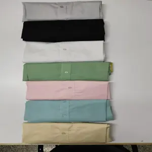 Camisa Hombre Manga Corta Colores Slim