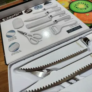 SET DE CUCHILLOS 7 PIEZAS