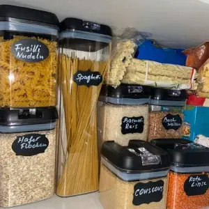 Set de Recipientes para Cocina: ¡Organización y Estilo en 7 Piezas! - Set Recipientes Cocina x 7 Pzas