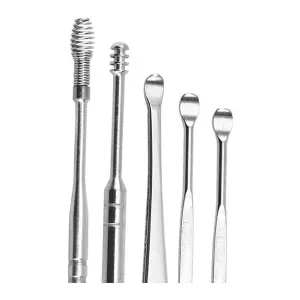 Kit de Limpieza de Cera de Oídos x 5 - set x 5 Kit de Limpieza de Cera de Oídos