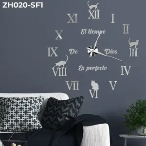 RP-ZH020-F1 RELOJ ADHESIV FRASE TIEMPO