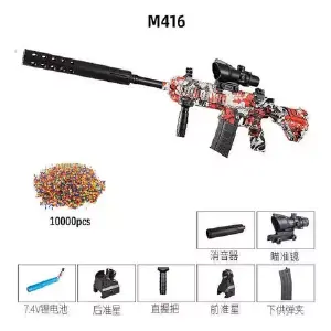Rifle Juguete Hidrogel Automático Manual