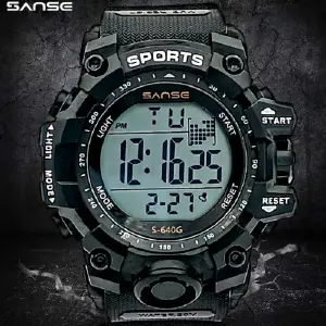 S-640G-8E RELOJ NEGRO ESTUCHE  DIGITAL