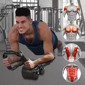 Rueda Abdominal Automática Temporizador