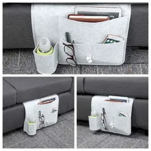Organizador de accesorios para cama, sil