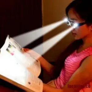 Gafas Lupa Visión De Aumento Con Luz Ori
