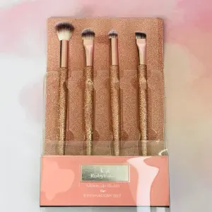 SET X4 BROCHAS RUBY FACE