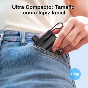 1Hora Mini Batería Portátil TipoC GAR262