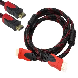 Cable Hdmi 1.5 Metros Doble Filtro Malla