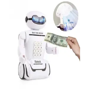 Alcancía Robot Para Niños Didáctica