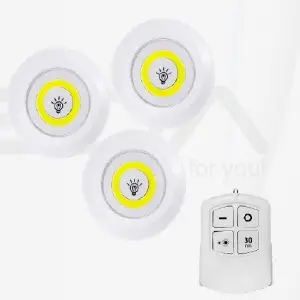 SET DE LUCES PORTATILES X3