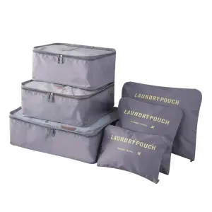 Organizador De Maleta Set Por 6 Unidades