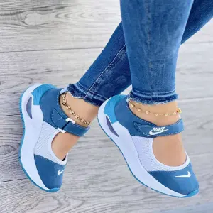 Mafalda Nike Para Dama Blanco Azul Tmon