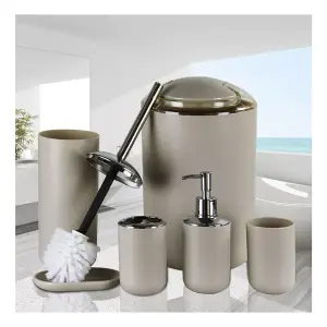 Juego De Accesorios Para El Baño 6 Pieza