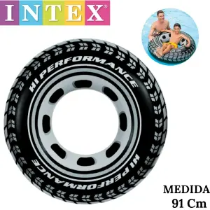 Flotador  Inflable  Rueda Intex 91Cm