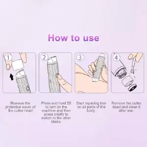 Afeitadora Eléctrica para Mujer, Denabut