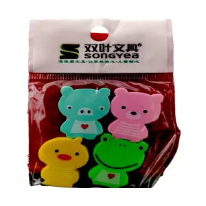 SET DE BORRADORES PEQUEÑOS FIGURA ANIMA