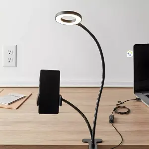Aro de Luz y Soporte Celular