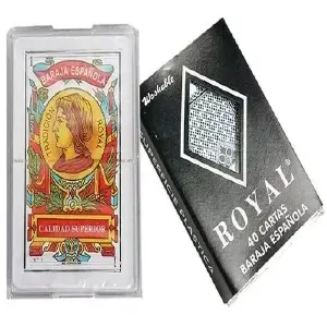 Baraja Española Juego Mesa Cartas Royal