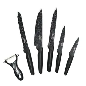 Cuchillos Acero Inoxidable  6 Piezas