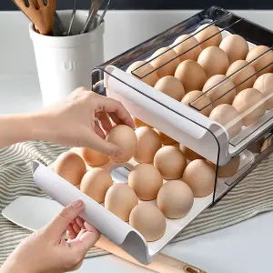 Organizador de Huevos 2 Niveles