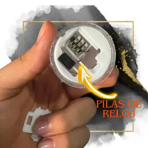 Vela Cristal Led