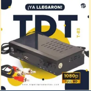 DECODIFICADOR TDT T-83 + ANTENA WIFI PAR