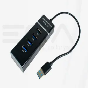 1 Hub Multipuerto 4 En 1 Usb 3,0