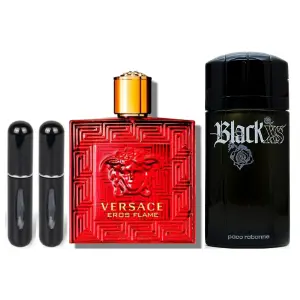 EROS FLAME+ BLACK XS + 2 PERFUMEROS