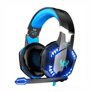 Audífonos Gamer Luz USB Con Micrófono G9