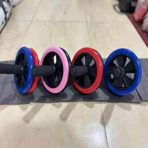 Rueda abdominal siliconada