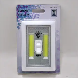 Lampara switch con pila