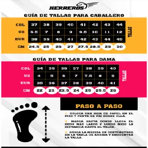 Bota  Cuero Negro Herreros Adventure