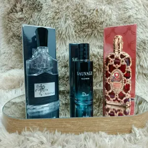 ORIENT ROJA, SAUVAGE, CREED AVENTUS