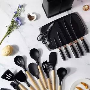 Utensilios De Cocina silicona 19 Piezas⚡