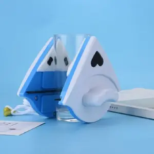 Limpiador de vidrios magnetico 2 en 1