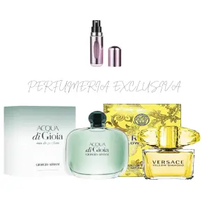 Acqua di gioia + Versace A+perfumero