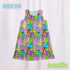 Vestido ositos coloridos